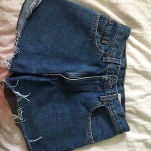 Jean levi shorts